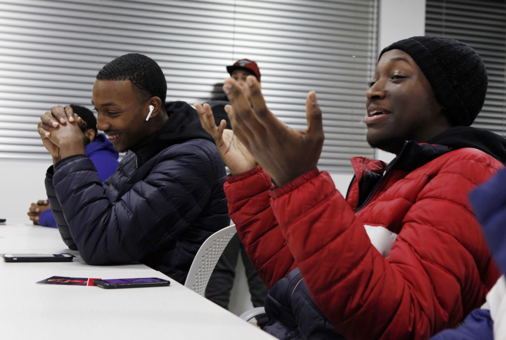 Coby White visits Phillips Chevrolet of Lansing